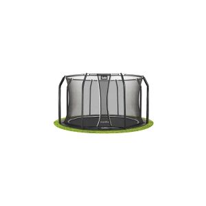 NSH Nordic Salta Trampolin Royal Baseground Ø396 cm, sort inkl. sikkerhedsnet (805-802)