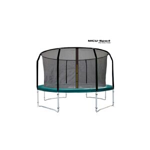 MCU-Sport Pro-line 4,3m Grøn Trampolin V3.0 + Pro sikkerhedsnet