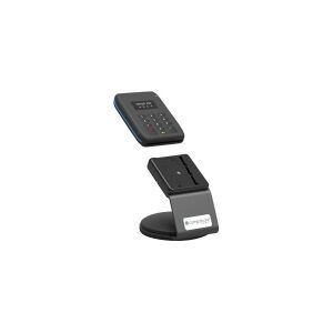 Compulocks Group Compulocks Universal EMV Smartphone Security Stand - Stativ - for mobile enheder - låsbar - sort - vægmonterbar, skrivebord, disk