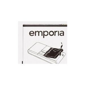 Emporia 1150mAh Li-Ion, Batteridrevet, Sort, Lithium-Ion (Li-Ion), 1150 mAh, 3,7 V, Emporia F210, F220, FLIP basic