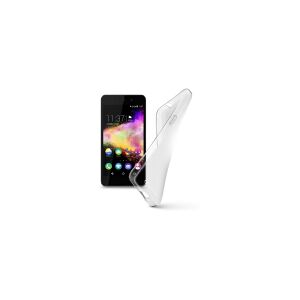 Cellularline Shape, Cover, Wiko, Rainbow Up, 12,7 cm (5), Gennemsigtig, Transparent