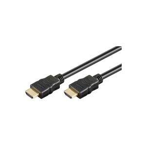 Goobay 38523, 20 m, HDMI Type A (Standard), HDMI Type A (Standard), 3840 x 2160 pixel, 3D-kompatibilitet, Sort