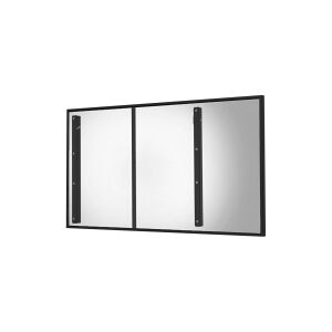 Peerless-AV Outdoor Flat Wall Mount EWL-OH75F - Beslag - for digital skiltning LCD-panel - sort - skærmstørrelse: 75 - vægmonterbar - for Samsung OH75F