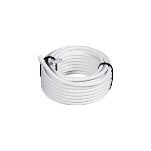 TRU COMPONENTS 1562132 Koaksialkabel Udvendig diameter: 6.60 mm RG6 /U 75 Ω 65 dB Hvid 100 m