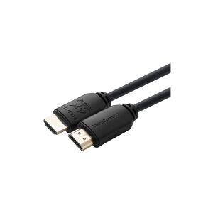 MicroConnect - Ultra High Speed - HDMI-kabel med Ethernet - HDMI han til HDMI han - 7.5 m - tripel-afskærmet - sort - Dolby DTS-HD Master Audio support, Dolby TrueHD support, 4K60Hz (4096 x 2160) support