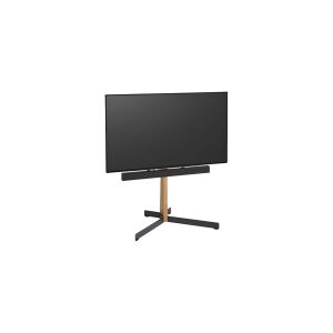 Vogels Vogel's Comfort TVS 3695 - Stativ - for LCD TV - træ, stål - sort, eg - skærmstørrelse: 40-77 - gulvstående