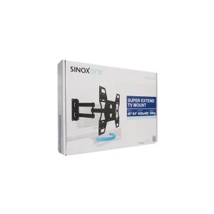 Sinox beslag Sinox One - Beslag - fuldbevægelses justerbar arm - for LCD display - sort - skærmstørrelse: 40-84 - vægmonterbar