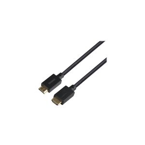 DELTACO - Ultra High Speed - HDMI-kabel - HDMI han til HDMI han - 4 m - sort - 4K120 Hz support, 8K60 Hz support