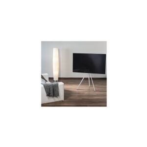 Hama Easel Design - Stativ - for Tv - metal - hvid - skærmstørrelse: 37-75 - gulvstående