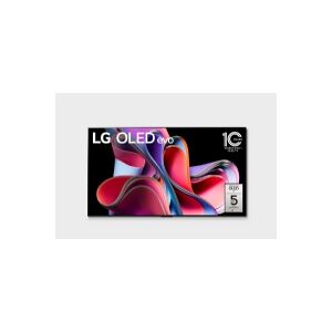 LG Electronics LG OLED65G36LA - 65 Diagonal klasse G3 Series OLED TV - OLED evo - Smart TV - ThinQ AI, webOS - 4K UHD (2160p) 3840 x 2160 - HDR - sort, sølv