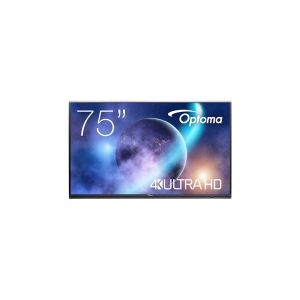 Optoma Creative Touch 5752RK - 75 Diagonal klasse LED-bagbelyst LCD paneldisplay - kommercielt brug - 4K UHD (2160p) 3840 x 2160