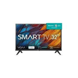 Hisense 32A4K - 32 Diagonal klasse A4K Series LED-bagbelyst LCD TV - Smart TV - VIDAA - 720p 1366 x 768 - Direct LED - sort