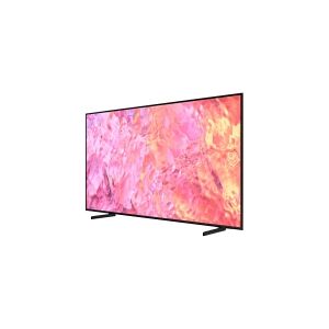 Samsung QE55Q60CAU - 55 Diagonal klasse Q60C Series LED-bagbelyst LCD TV - QLED - Smart TV - Tizen OS - 4K UHD (2160p) 3840 x 2160 - HDR - Quantum Dot, Dual LED - sort