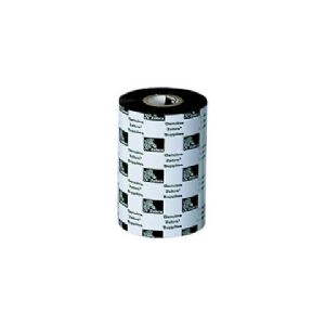 Zebra Technologies Zebra 5555 Wax/Resin - Sort - 110 mm x 30 m - print-bånd - for Zebra PT400, PT403