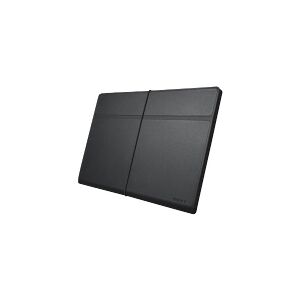 Sony SGP CV3 - Beskyttelsescover til tablet - ægte læder - sort - 9.4 - for Tablet S SGPT123JP  Xperia Tablet S