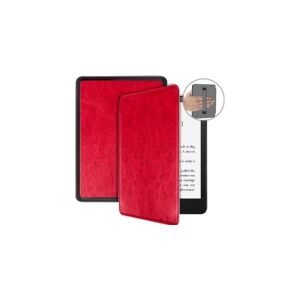 Strado Etui Strap Case til Kindle Paperwhite 5 (rød) universelt tablet-etui