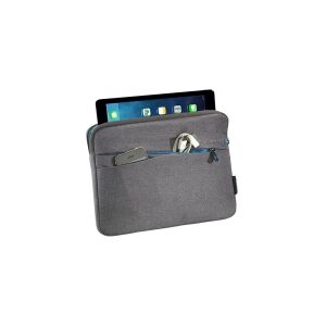 PEDEA Fashion - Taske til tablet - nylon - grå - 12.9 - for Apple 12.9-inch iPad Pro (1. generation, 2. generation)