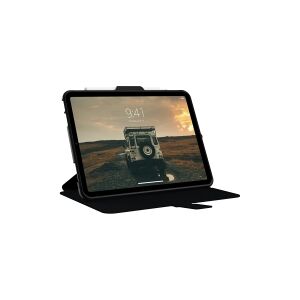 Urban Armor Gear UAG Rugged Case for iPad 10.9 (10th Gen, 2022) - Scout Folio Black - Skærmdække til tablet - termoplastisk polyuretan (TPU) - sort - 10.9 - for Apple 10.9-inch iPad (10. generation)