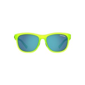 TIFOSI Briller Swank Satin Electric Green (1 glas Smoke Bright Blue 11,2% lystransmission)