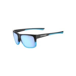 TIFOSI SWICK onyx/blue fade glasses (1 glas Smoke Bright Blue 11,2% lystransmission) (NY)