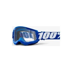 100% Goggles 100% STRATA 2 BLUE (gennemsigtig anti-dug linse, LT 88%-92%) (NY)