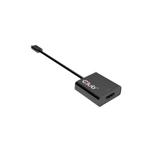 Club-3d Club 3D USB 3.1 Type C to HDMI 2.0 UHD 4K Active Adapter - Ekstern videoadapter - USB-C 3.1 - HDMI