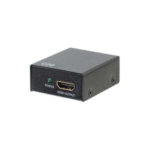 C2G HDMI Inline Extender 4K60 - Video/audio ekspander - 19 pin HDMI Type A / 19 pin HDMI Type A - op til 50 m