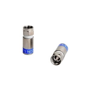 Cabelcon Connectors 99909446-01 F-kontakt Kompression, Vandtæt Tilslutninger: F-stik 100 stk