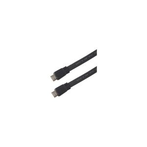 Usorteret Sinox One HDMI™ Flat slim kabel. 3m. Sort