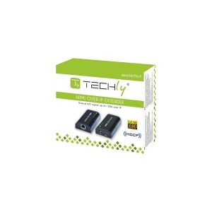 IC Intracom TECHly Additional Receiver for Amplifier / Splitter HDMI Over IP - Video/audio ekspander - modtager - op til 125 m