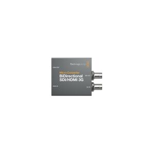 Blackmagic Design CONVBDC/SDI/HDMI03G/P, Aktiv videoomformer, Sølv, 720p, 1080i, 1080p, 2560p, YUV, SDI (BNC), SDI/HDMI