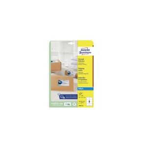 Etiketter Avery J8165-25 QuickDRY™ hvid til inkjet 99,1x67,7 mm - (8 stk. x 25 ark)