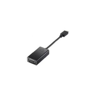HP - Ekstern videoadapter - USB-C - D-Sub - sort - for HP 20, 22, 24  Pavilion 24, 27, 510, 560, 590, 595, TP01