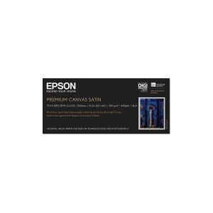 Epson PremierArt Water Resistant Canvas - Skinnende - 465 micron - Roll (152.4 cm x 12.2 m) - 350 g/m² - 1 rulle(r) papir på lærred - for Stylus Pro 11880  SureColor SC-P20000