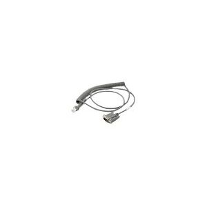 Zebra Technologies Zebra - Serielt kabel - DB-9 (hun) til RJ-45 (10-pin) (han) - 5 V - 2.74 m - snoet - for Symbol LS2208