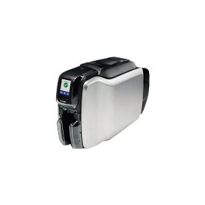 Zebra Technologies Zebra ZC300 - Plastikkortprinter - farve - Duplex - blæksubliminering/termisk transfer - CR-80 Card (85.6 x 54 mm) - 300 dpi - op til 900 kort/time (
