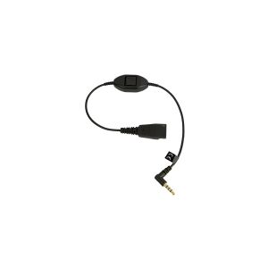 GN Audio Jabra - Kabel til hovedsæt - Quick Disconnect han til mini-phone stereo 3.5 mm han - 30 cm