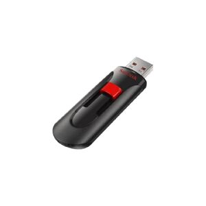 SanDisk Cruzer Glide - USB flashdrive - krypteret - 32 GB - USB 2.0 (pakke med 3)