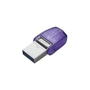 Kingston Technology Kingston DataTraveler microDuo 3C - USB flashdrive - 256 GB - USB 3.2 Gen 1 / USB-C