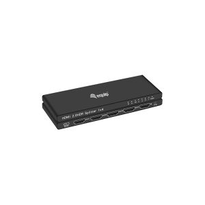 TP-LINK Equip HDMI Splitter 2.0 4 Port Ultra Slim 4K/60Hz Sort