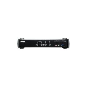 ATEN Technology ATEN CS1924 KVMP Switch - KVM / audio / USB switch - 4 x KVM / audio / USB - 1 lokalbruger - desktop