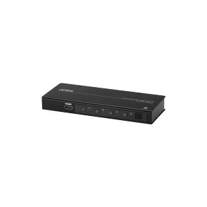 ATEN Technology ATEN VS481C 4-Port True 4K HDMI Switch - Video-/audioswitch - 4 x HDMI - desktop