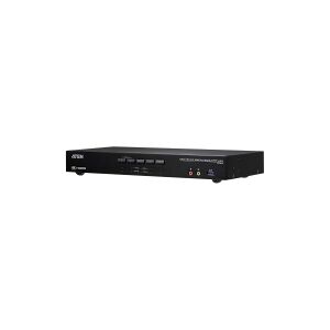 ATEN Technology ATEN CS1844 4-Port USB 3.0 4K HDMI Dual Display KVMP Switch - KVM / audio / USB switch - 4 x KVM / audio / USB - 1 lokalbruger - desktop