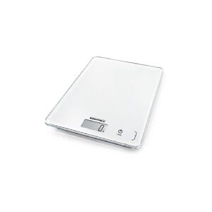 Soehnle Compact 300, Elektronisk køkkenvægt, 5 kg, 1 g, Hvid, Bordplade, Firkant