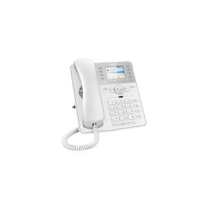 Snom technology snom D735 - VoIP-telefon - 3-vejs opkaldskapacitet - SIP, RTCP - 12 linier - hvid