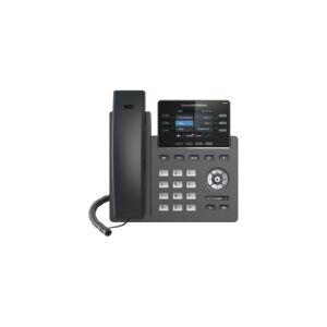 Grandstream Networks Grandstream GRP2613 - VoIP-telefon med opkalds-ID/opkald venter - IEEE 802.11a/b/g/n/ac (Wi-Fi) - 3-vejs opkaldskapacitet - SIP, RTCP, RTP, SRTP - 4