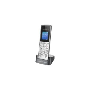 Grandstream Networks Grandstream WP810 - Trådløs VoIP-telefon - IEEE 802.11a/b/g/n/ac (Wi-Fi) - 3-vejs opkaldskapacitet - SIP, RTCP, RTP, SRTP - 2 linier