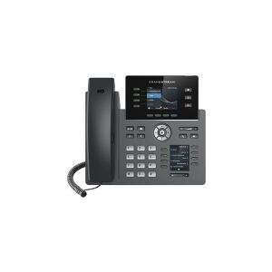 Grandstream Networks Grandstream GRP2614 - VoIP-telefon med opkalds-ID/opkald venter - IEEE 802.11a/b/g/n/ac (Wi-Fi) - 3-vejs opkaldskapacitet - SIP, RTCP, RTP, SRTP - med 4 linier - 4 linier