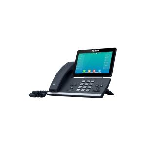 Yealink SIP-T57W - VoIP-telefon - med Bluetooth interface med opkalds-ID - IEEE 802.11a/b/g/n/ac (Wi-Fi) / Bluetooth 4.2 - 3-vejs opkaldskapacitet - SIP, SIP v2, SRTP - klassisk grå