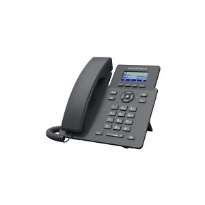 Grandstream Networks Grandstream GRP2601P SIP-telefon, 2,21'' LCD-skærm, 2 SIP-konti, 100Mbit-port, PoE